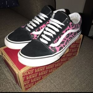 Old school Leopard Vans
